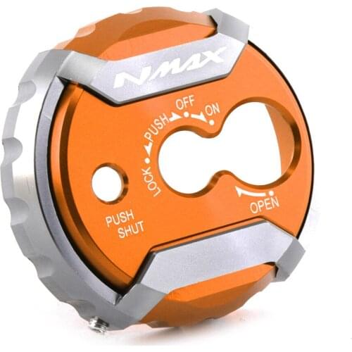 For YAMAHA NMAX155 N-MAX 155 N-max155 2015 2016 Ignition Key Lock Cap Cover Motorcycle Accessories CNC Aluminum Alloy Parts