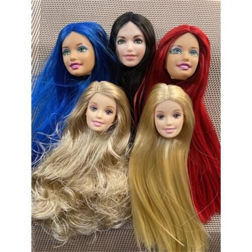 Rare Global Limited Edition Doll Toy Head Princess Super Model Doll Head Girl DIY Dressing Hair Toys Favorite Collection