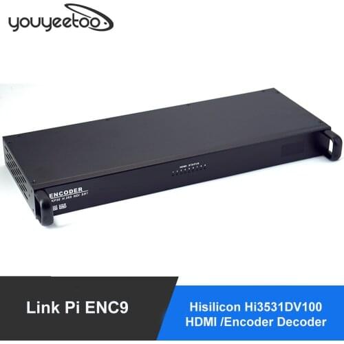 Link Pi ENC9 Hisilicon Hi3531DV100 HDMI /Encoder Decoder HD H.265+smartP AVBR/RTMP/ONVIF/HLS/ Live Broadcast YouTube, Facebook