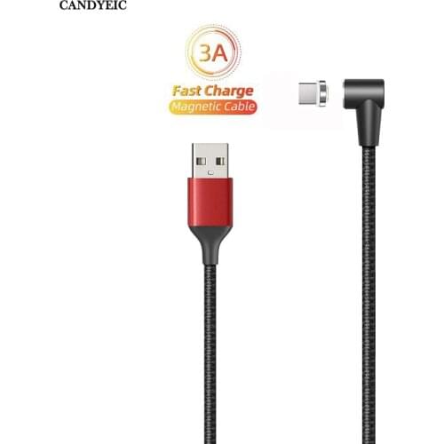 CANDYEIC Magnetic Cables For Samsung Galaxy A9 Pro USB Charging Cable Charger Cable USB C