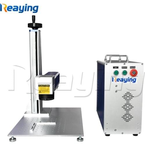 Mini 30W 50W portable fiber laser marking engraving machine stainless steel engraver marker tools for sale