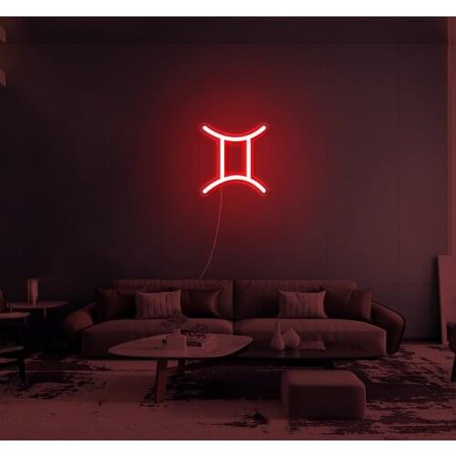 Gemini Led neon sign Constellation Custom Neon Sign Led Light For Wedding Party Birthday Decor Room Decoration Business Logo