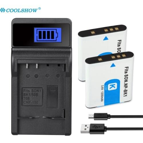 NP-BK1 NP BK1 NPBK1 Batterie For SONY S750 S780 S950 S980 W190 W370 W180 DSC-S950 1200mAh Camera Battery
