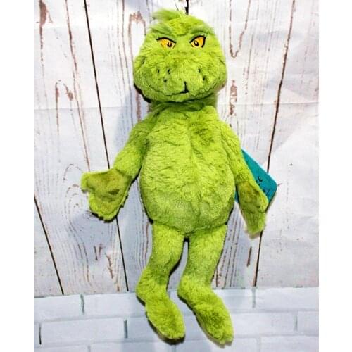 Original Grinch Stuffed plush soft boy toys gift Green