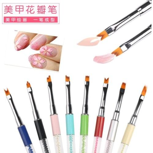 Flower pen professional nail painting petal pattern armor a molding phototherapy gradient paint brush pen lace armour