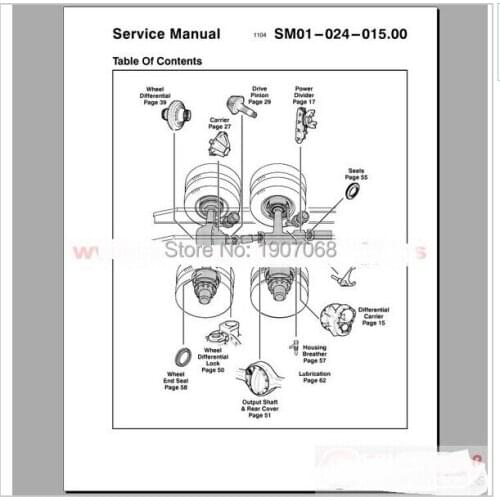 Linkbelt All Set Operating, Service and Maintenance Manual