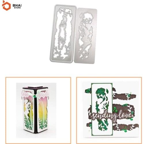 Snow Mountain Box Decora Metal Cutting Dies Stencil DIY Cards Stencils Photo Album Embossing Paper Making Scrapbooking Knife Mol