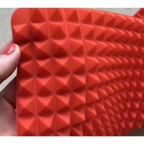 High temperature resistant food silica gel pyramid silicone pad oven mat baking kitchen tools 155g