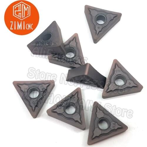 TNMG160408-HA PC9030 Triangular Double-sided Turning Tool Lathe Accessories For Processing Stainless Steel Carbide Blade