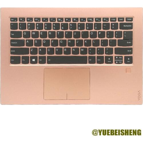 YUEBEISHENG New For lenovo YOGA920-13 YOGA 6Pro-13 YOGA 920-13IKB palmrest US keyboard upper case cover,Golden