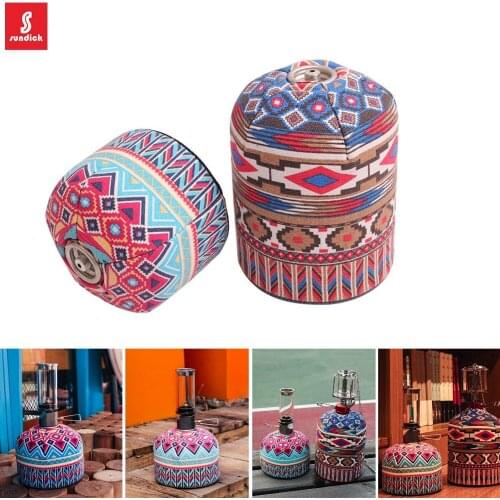 SUNDICK Outdoor Camping 450/230g Gas Canister Protective Cover 캠핑 Gas Fuel Cylinder Storage Bag Gas Burner Accessories 캠핑용품