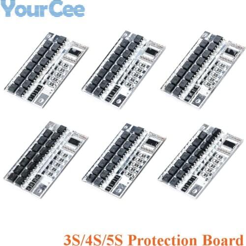 3S/4S/5S BMS 12V 100A Li-ion Lmo Ternary Lithium Battery Protection Circuit Board PCB Li-polymer Balance Charging Board Module