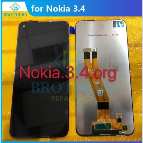 LCD Screen for Nokia 3.4 LCD Display for Nokia TA-1288 TA-1285 TA-1283 LCD Assembly Touch Screen Digitizer Part Part Tested Top