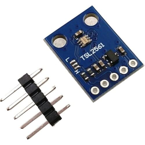 10pcs GY-2561 TSL2561 Light Sensor Breakout Infrared Light Sensor Module Integrating Sensor