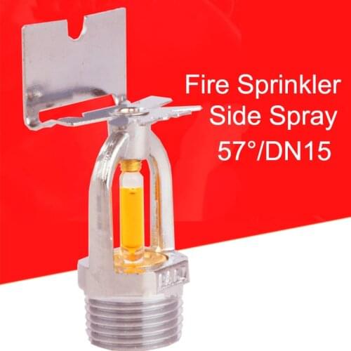 5Pcs Fire Sprinkler Head DN15/57 degree Side Spray Fire Extinguishing System Protection Equipment