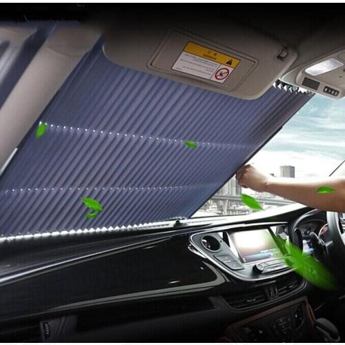 Kwaks Automatic Folding Sunshade for Car Windscreen Sunray Blocker Powerful Suction Cup Cooling Car Sun Protection