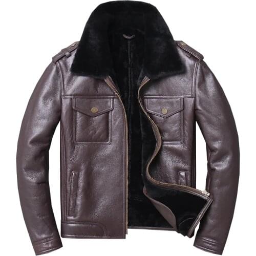 Free shipping,2020 Winter Sheep fur coat,100% wool Shearling,thick warm leather jacket,mens sheepskin coat.casual jackets