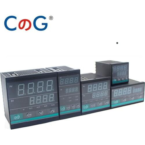 Multy Input K E PT100 0-10V 4-20mA Output SSR Relay AC 220V 24VDC Digital Thermostat 2 Alarms Digital PID Temperature Controller