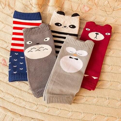 Baby Cartoon legwarmer Panda bear design Knee pads 5Styles