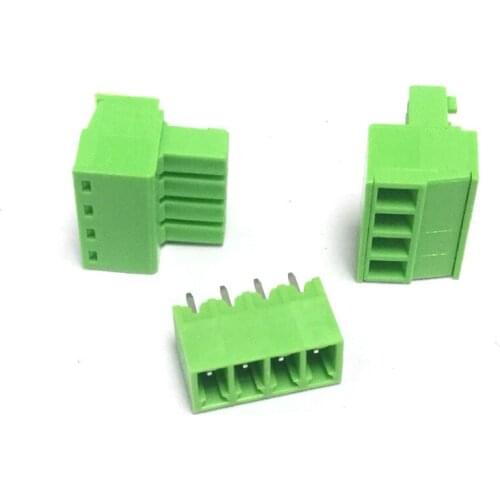 10pcs PCB terminal blocks 2/3/4/5/6/7/8 pins pitch screw terminal connector straight pins