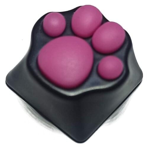ABS Silicone Kitty Paw Artisan Paws Keyboard KeyCaps for cherry MX Switches