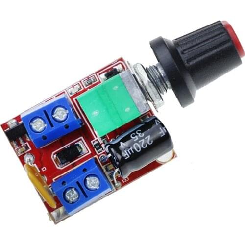 Mini DC-DC 4.5V-35V 5A 90W PWM DC Motor Speed Controller Module Speed Regulator Control Adjust Board Switch 12V 24V PN35
