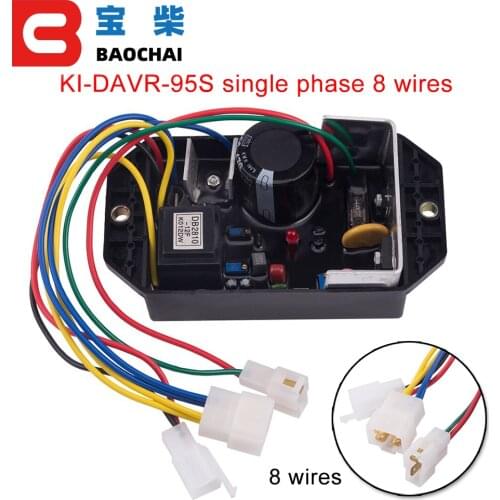 KI-DAVR-95S 220V AVR Kipor Generator Automatic Voltage Regulator Modules Alternator Stabilizer Parts KI-DAVR-95S3 three phase