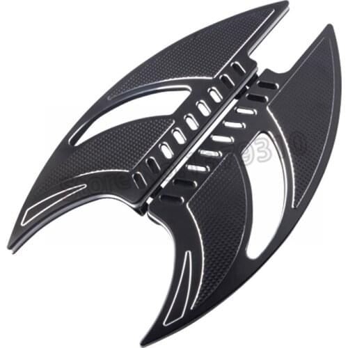 Motorcycle CNC Front Driver Floor Board Pedal Foot Pegs For Harley Touring Softail Electra Street Glide Road King