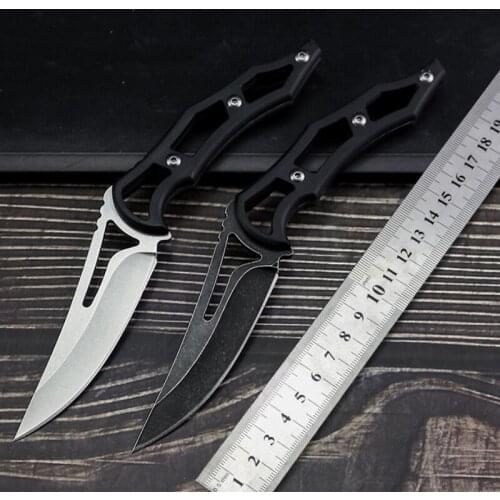 Free shipping Handmade 7Cr17 steel Hunting Knife Camping Survival Knife Fixed Blade Tactical Knife G10 handle