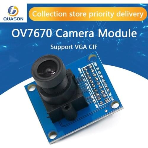 OV7670 camera module OV7670 moduleSupports VGA CIF auto exposure control display active size 640X480 For Arduino