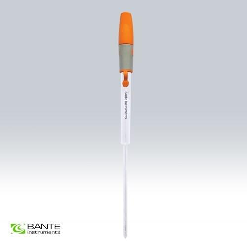 Genuine Brand BANTE Micro pH electrode Refillable sensor for small volume samples diameter 4.5mm slim probe BNC Glass body