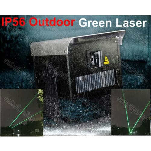 High Power 520nm 10W Green Laser Stage Lighting Sky Lasers Outdoor Landmarks lights projector