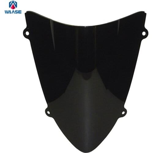 Waase For Kawasaki Ninja 250R ZX250R 2008 2009 2010 2011 2012 Double Bubble Windscreen Windshield Shield Screen