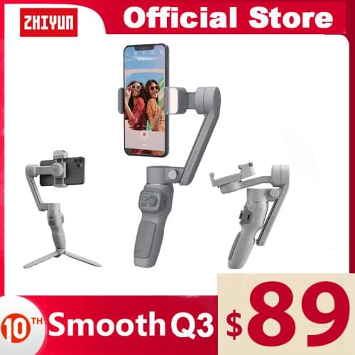 ZHIYUN Official SMOOTH Q3 Phone Gimbal 3-Axis Handheld Stabilizer