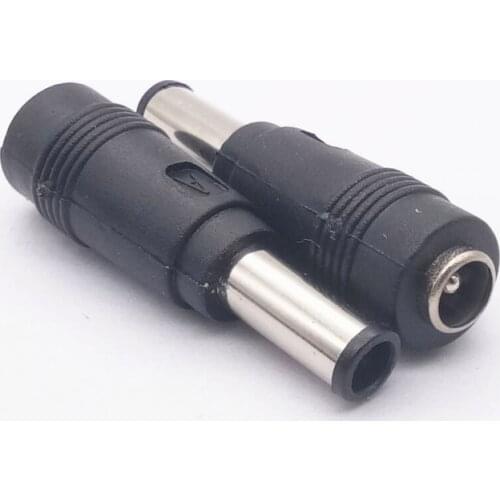 1pcs/2pcs/5pcs/10pcs 5.5 X 2.1 Mm Male To 6.0 X 4.4mm Female DC Connector Power Adapter 5.5 X 2.1 To 6.0 X4.4