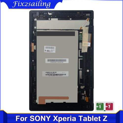 10.1'' for sony Xperia Tablet Z SGP311 SGP312 SGP321 LCD display Assembly with touch screen digitizer Replacement free shipping