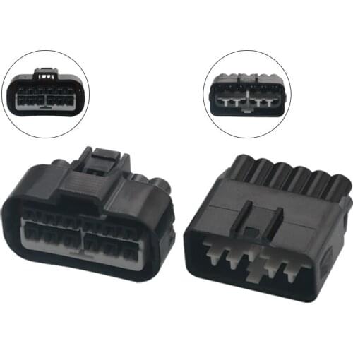 12 Pin Female Male Automotive Waterproof Connector Auto Plug For Cars MG651343 MG 651343 MG641340 MG 641340