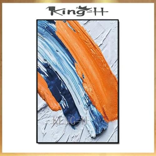 Abstract Heavily Texture Acrylic Original knife thick Oil Painting Canvas Unframed Wall Showpieces Artwork Hangings Picture