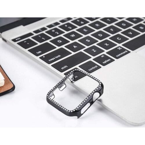 Diamond Plated Bumper Protective Case for Apple Watch Cover Series 6 SE 5 4 3 21 38MM 42MM 40MM 44MM iwatch Accessories