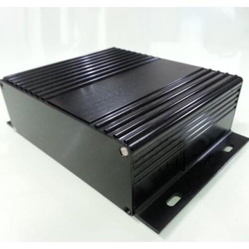 Aluminum enclosure Instrument shell electronics enclosure PCB project box DIY 147X41X100mm extruded wall-mounting enclosure