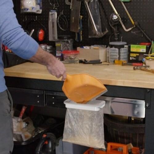 Kitchen Cabinet Door Basket Kitchen Hanging Trash Can Waste Bin Garbage Rack Tool Storage Holderstrash Racks Tourism and Camping