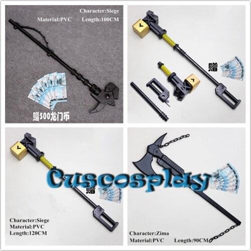 Game Arknights Zima Siege Cosplay Prop Hammer Canes Relic Stone Skin Prop Weapon Adult Women Girl Halloween Carnival Party Props