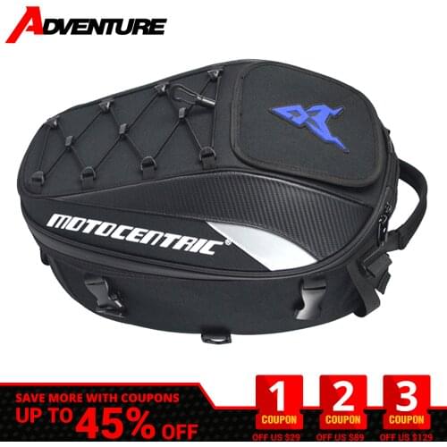 MOTOCENTRIC Motorcycle Bag Waterproof Mochila Motorcycle Tank Bag Motocross Backpack Multi-functional Tail Bag High Capacity