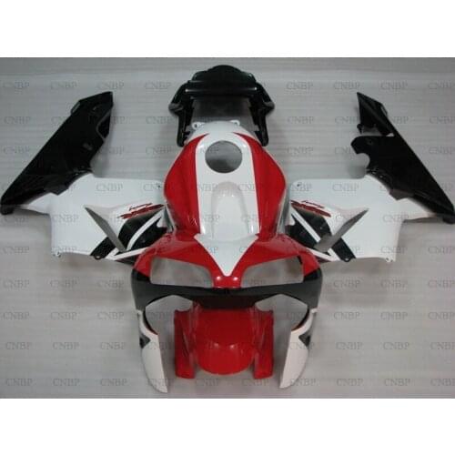 CBR 600 RR 2003 - 2004 Fairings for Honda CBR600RR 2004 Fairing CBR600 RR 2004 Red Black White Abs Fairing