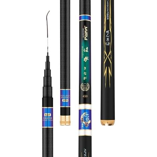 Carbon 3.6m-10.0m Fishing Rod Ultra Light Super Hard Stream Olta 28 Tonalty Short Section Hand Pole Vara De Pesca Fishing Gear