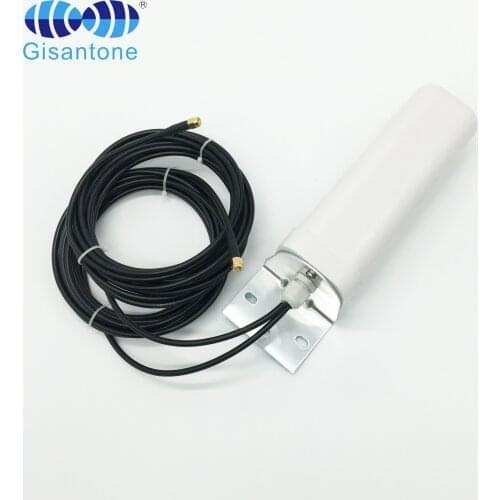 Outdoor high gain omni 4g 6dbi fiberglass antenna Long range wifi antenna Mimo 4g outdoor antenna