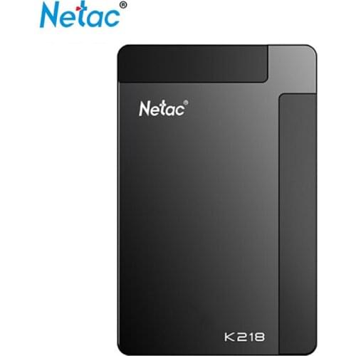 Netac K218 USB 3.0 HDD 1TB 2TB Flash Drive 2.5 inch External Portable Hard Drive LED Drive for Windows Mac system 5400RPM