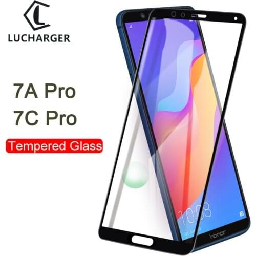 Protective glass honor 7a pro tempered glas screen protector for huawei honor7apro honor7cpro 7apro 7cpro safety huawey hauwei