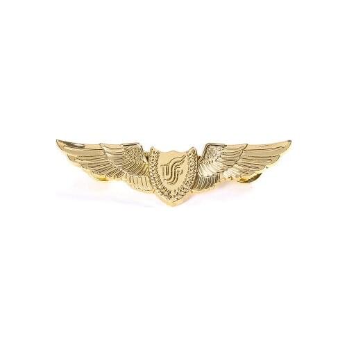 Badge Airline Pilot Captain Shirts Uniform Accessories Navy Aviation Metal Badges