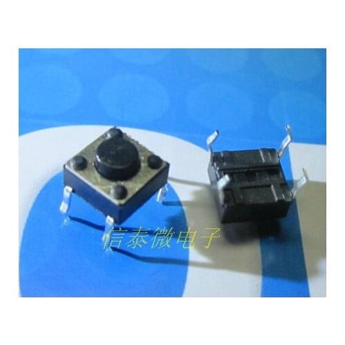 100PCS Tactile 6X6X4.3 mm Micro Switch 6*6*4.3 mm 6*6*4.3